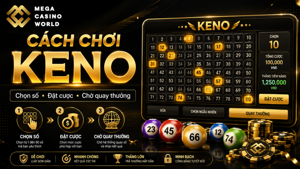 Cách chơi keno