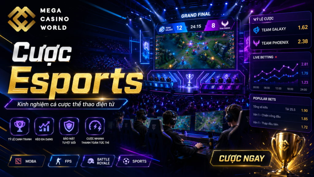 Cược Esports tại MCW77